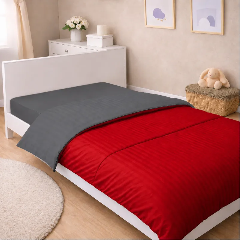 Комплект постельного белья Сатин TEENAGER Satin Stripe 30-0018 + 30-0012 Jeren Фото - 6