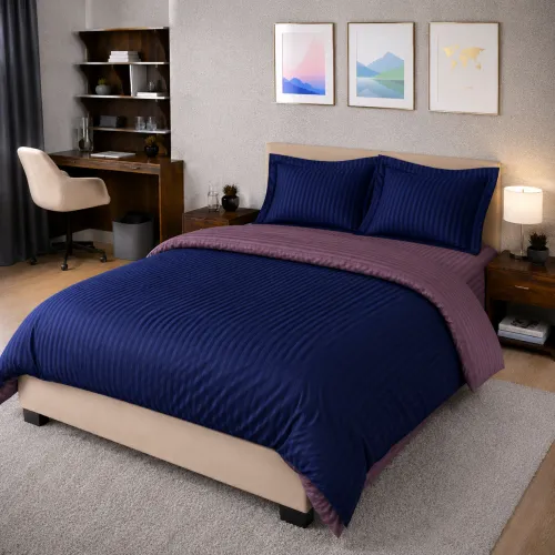 Комплект постельного белья Сатин TEENAGER Satin Stripe 30-0020 + 30-0008 Lovelin - 1