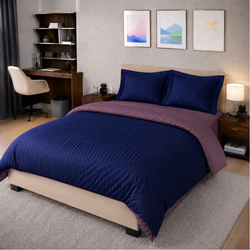 Комплект постельного белья Сатин TEENAGER Satin Stripe 30-0020 + 30-0008 Lovelin