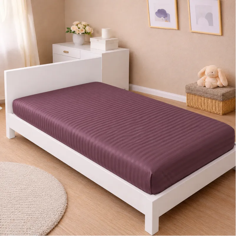Комплект постельного белья Сатин JUNIOR Satin Stripe 30-0020 + 30-0008 Lovelin Фото - 6