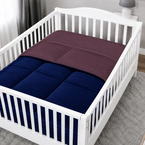 Комплект постельного белья Сатин BABY Satin Stripe 30-0020 + 30-0008 Lovelin - 5