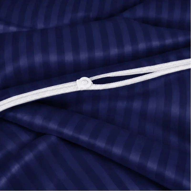 Комплект постельного белья Сатин JUNIOR Satin Stripe 30-0020 Smoky Blue Фото - 8
