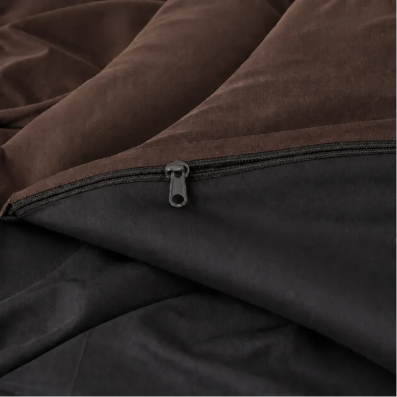 Комплект постельного белья JUNIOR Фланель 002-003 Black/Brown Фото - 8