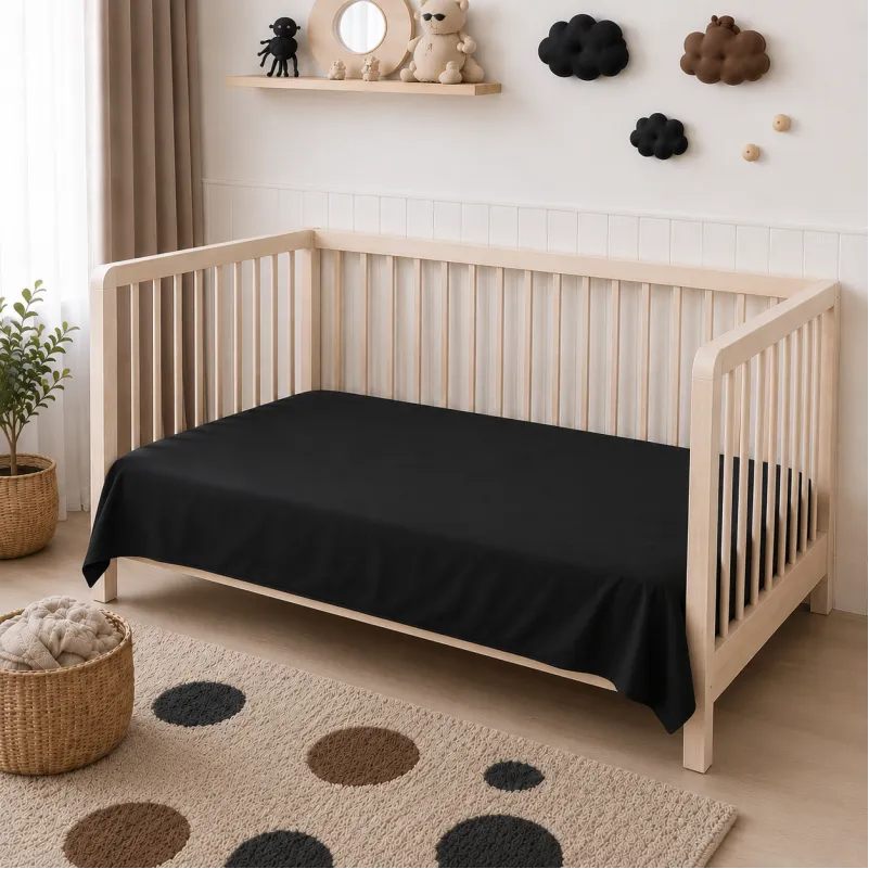 Комплект постільної білизни Фланель BABY Фланель 002-003 Black/Brown Фото - 6