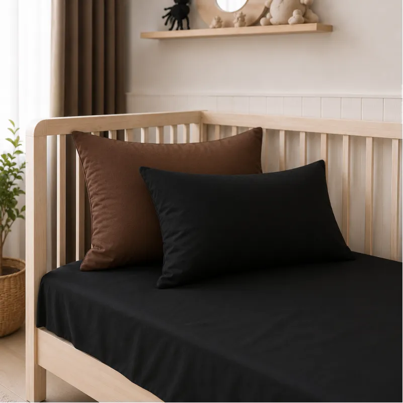 Комплект постільної білизни Фланель BABY Фланель 002-003 Black/Brown Фото - 7