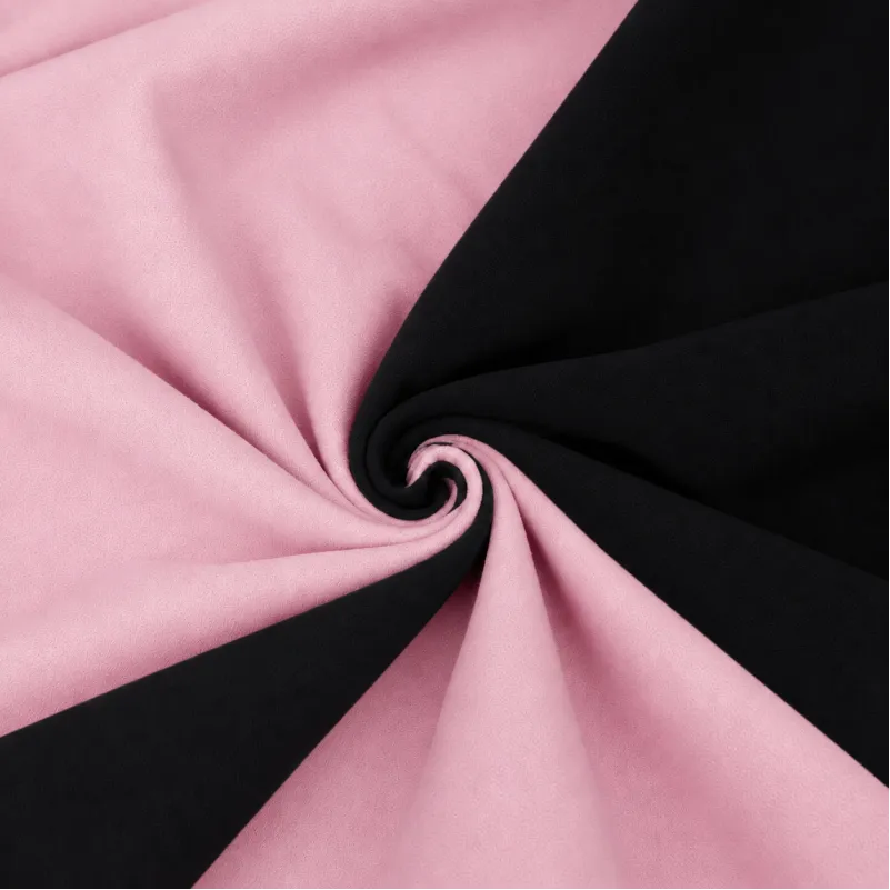 Комплект постільної білизни Фланель JUNIOR Фланель 002-008 Black/Pink Фото - 8
