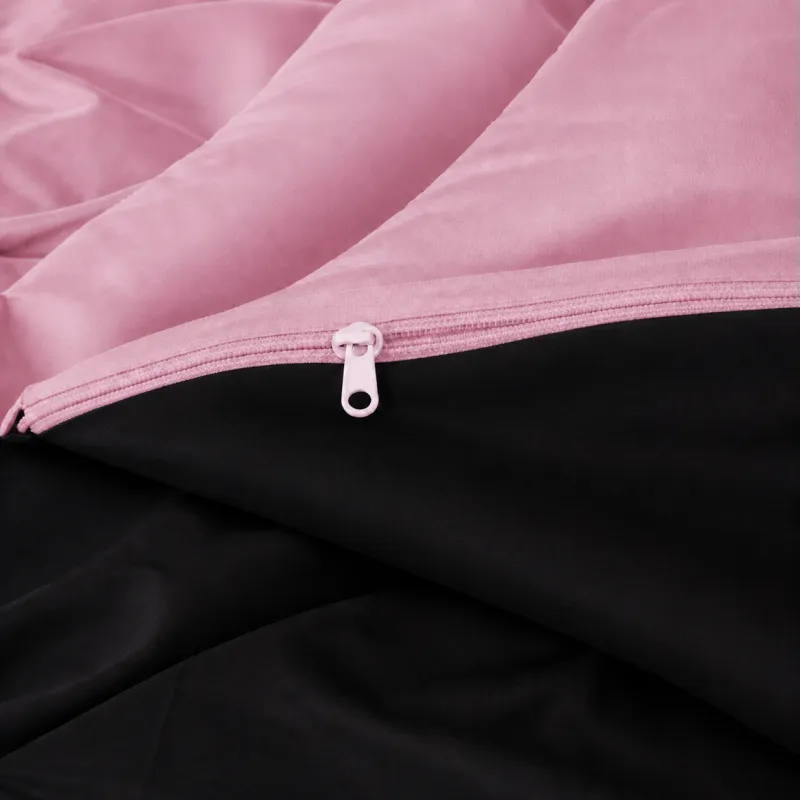 Комплект постільної білизни Фланель JUNIOR Фланель 002-008 Black/Pink Фото - 9