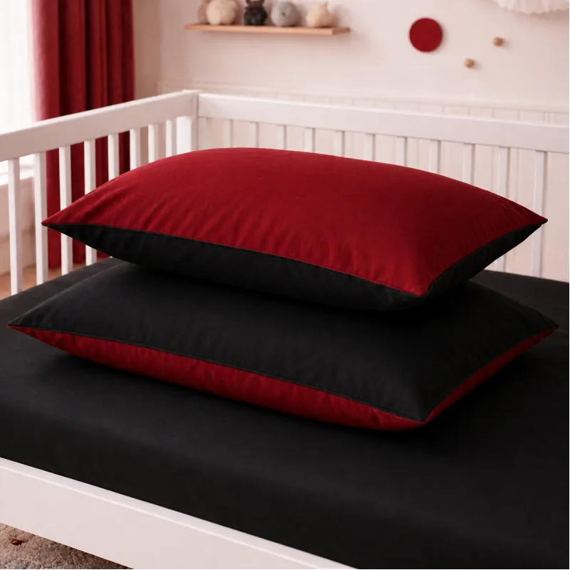 Комплект постельного белья BABY Фланель 002-009 Black/Red - 4