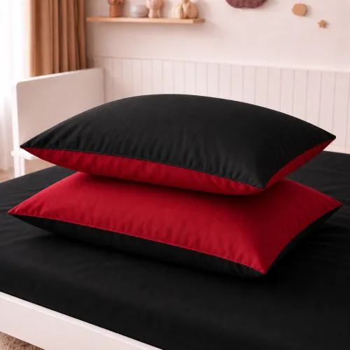Комплект постільної білизни Фланель LITTLE KIDS Фланель 002-009 Black/Red - 5