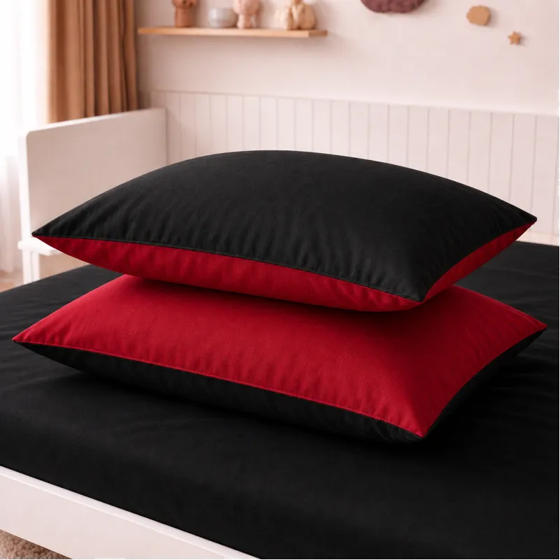 Комплект постельного белья  LITTLE KIDS Фланель 002-009 Black/Red - 4