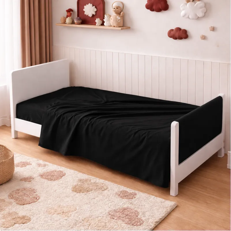 Комплект постельного белья  LITTLE KIDS Фланель 002-009 Black/Red - 6