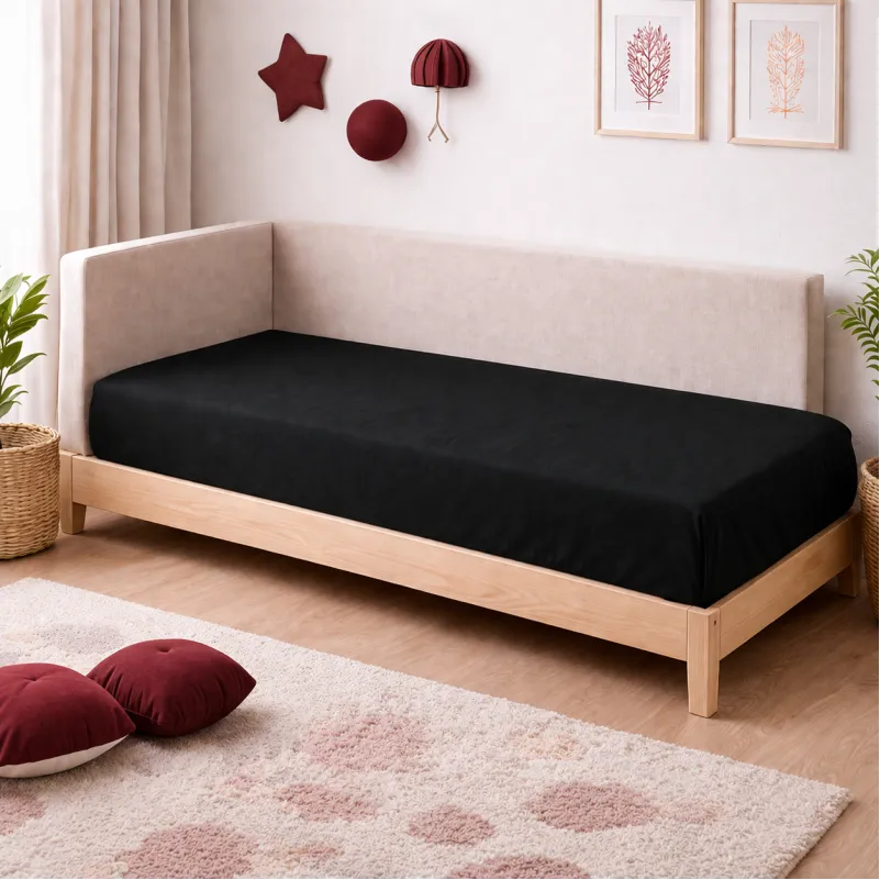 Комплект постельного белья TEENAGER Фланель 002-009 Black/Red Фото - 6