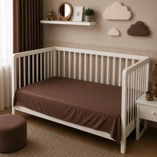 Комплект постельного белья BABY Фланель 003 Brown - 5