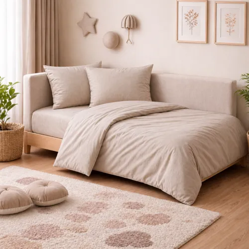 Комплект постельного белья JUNIOR Фланель 004 Cappuchino