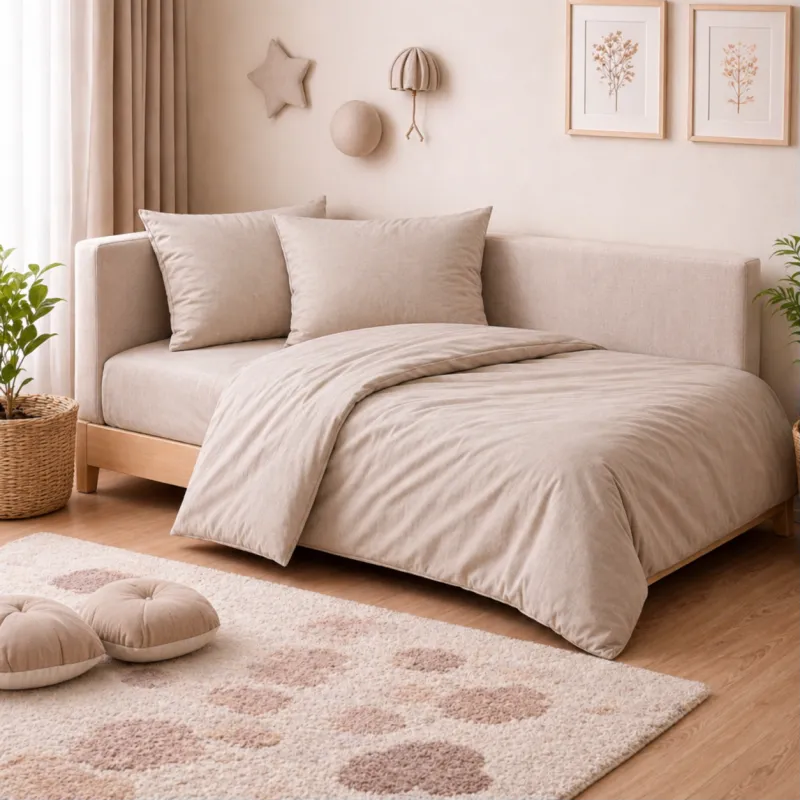 Комплект постельного белья JUNIOR Фланель 004 Cappuchino