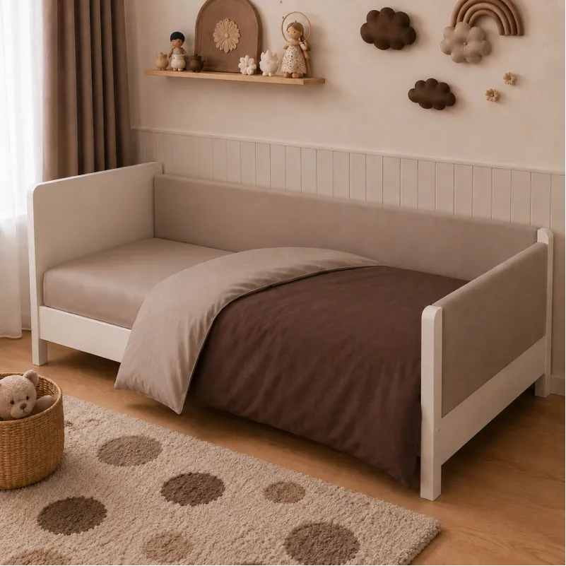 Комплект постельного белья  LITTLE KIDS Фланель 004-003 Cappuchino/Brown - 5
