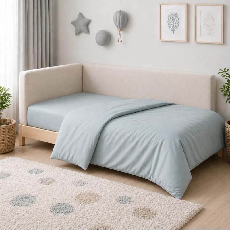 Комплект постельного белья JUNIOR Фланель 006 Menthol - 5