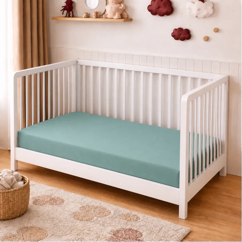 Комплект постельного белья BABY Фланель 006-003 Menthol/Brown Фото - 7
