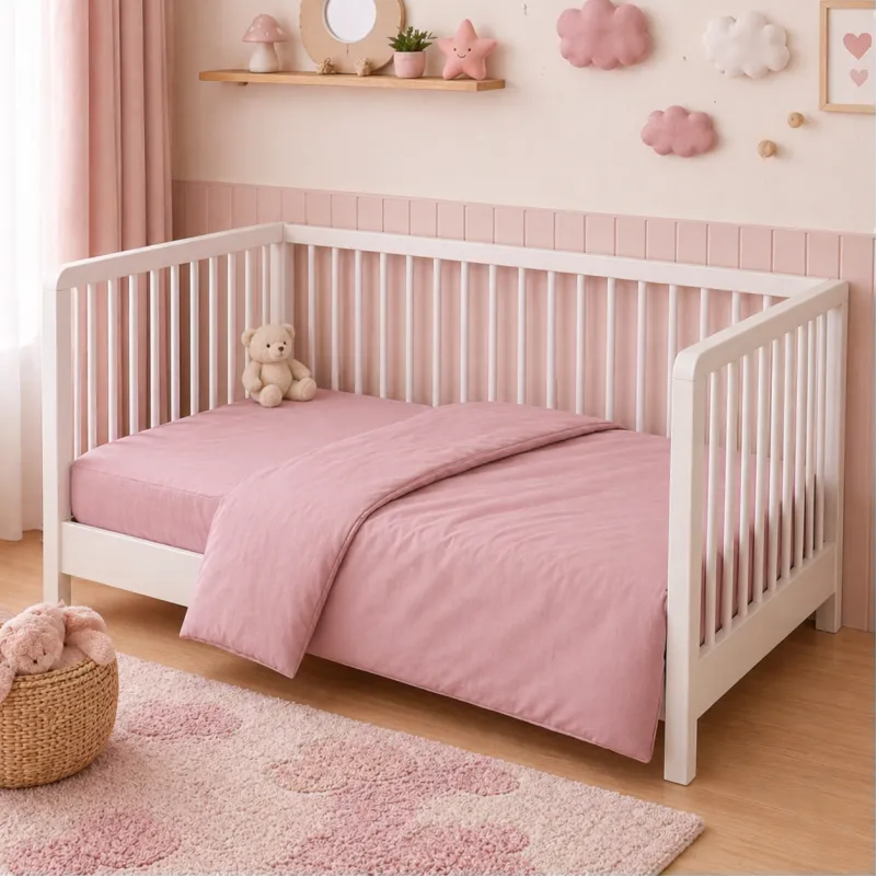 Комплект постільної білизни Фланель BABY Фланель 008 Pink Фото - 6