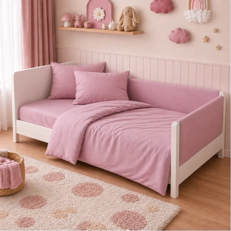 Комплект постельного белья LITTLE KIDS Фланель 008 Pink