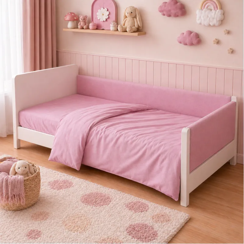 Комплект постельного белья LITTLE KIDS Фланель 008 Pink - 6