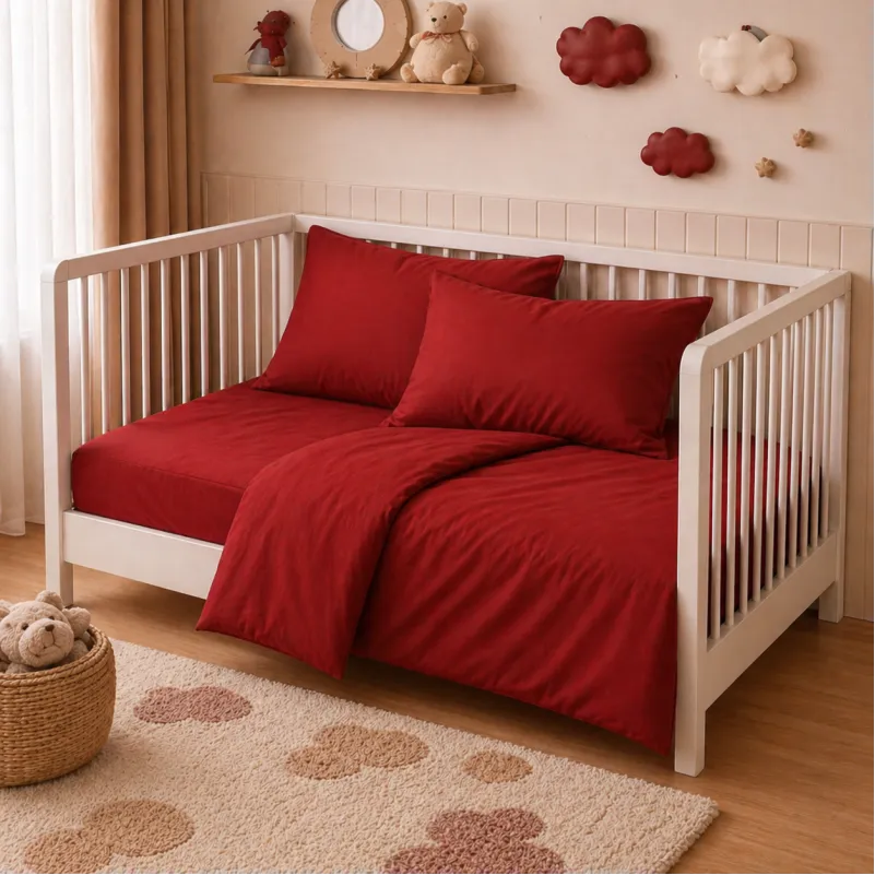 Комплект постельного белья BABY Фланель 009 Red