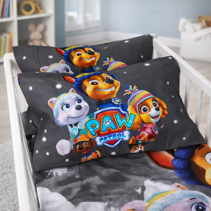 Комплект постельного белья Бязь LITTLE KIDS 17-0795 Paw Patrol Winter gray - 4