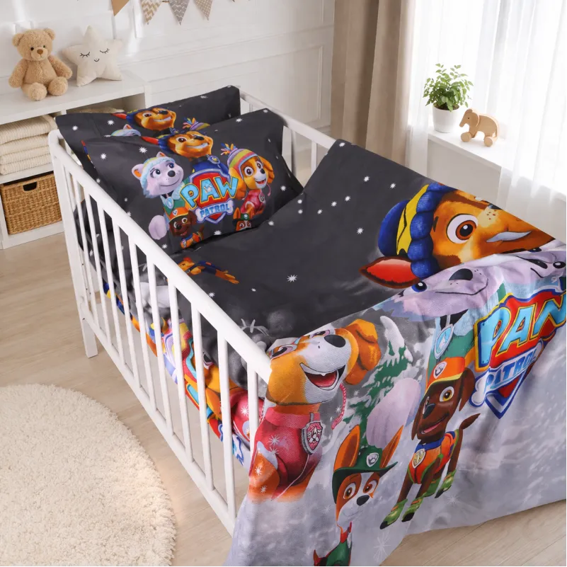 Комплект постельного белья Бязь LITTLE KIDS 17-0795 Paw Patrol Winter gray