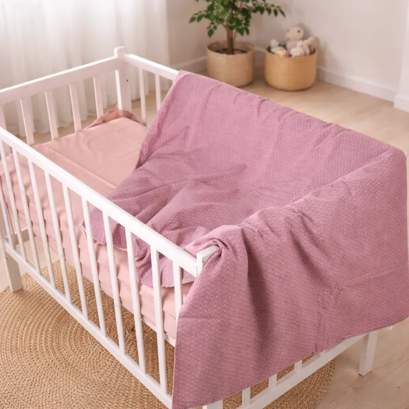 Комплект постельного белья Сатин LITTLE KIDS 22-1376 Purple Dots - 6