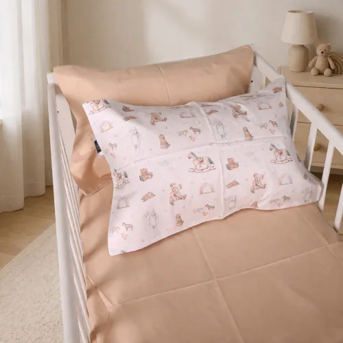 Комплект постельного белья Сатин BABY Kids Time 22-1422 Warm toys - 5