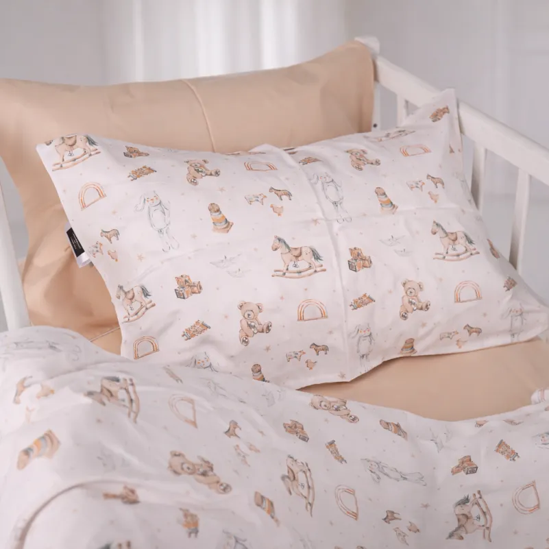 Комплект постельного белья Сатин LITTLE KIDS Kids Time 22-1422 Warm toys - 8