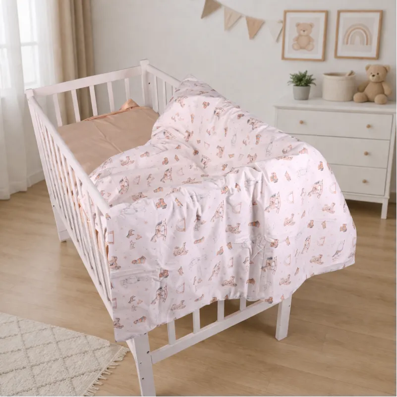 Комплект постельного белья Сатин LITTLE KIDS Kids Time 22-1422 Warm toys - 5