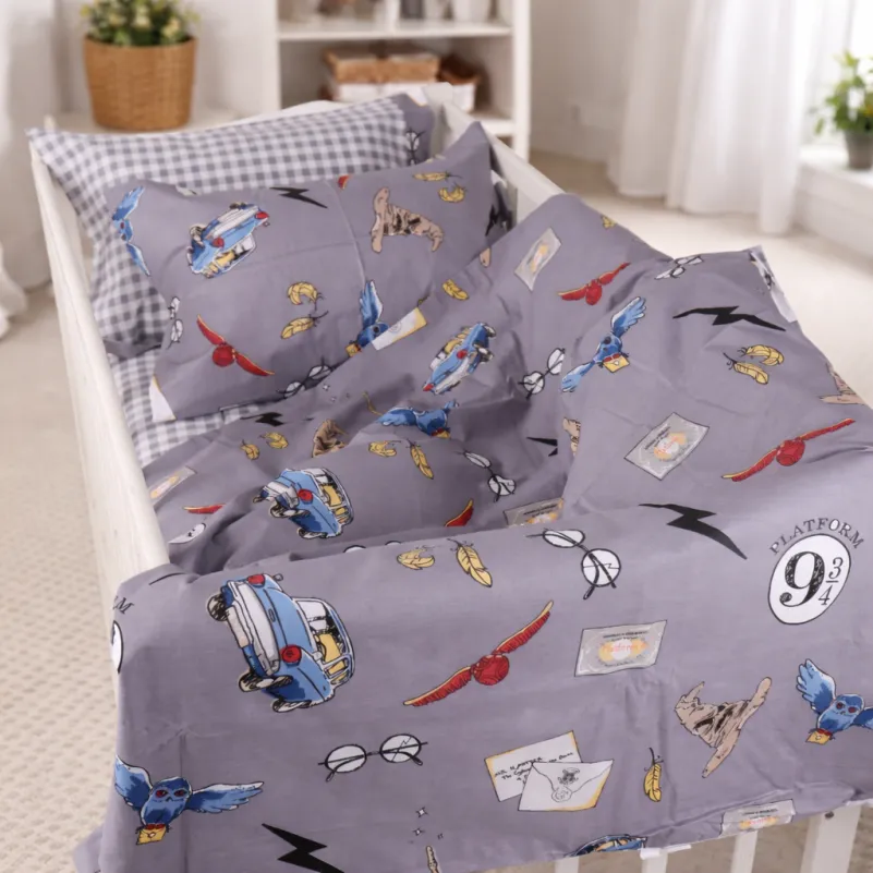 Комплект постельного белья LITTLE KIDS Poplin Line Kids 08 Harry Potter