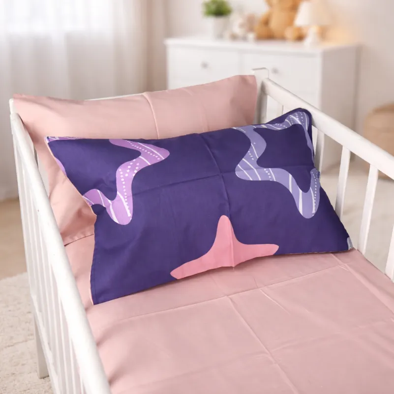 Комплект постельного белья Сатин LITTLE KIDS 22-1375 Violet Stars - 5
