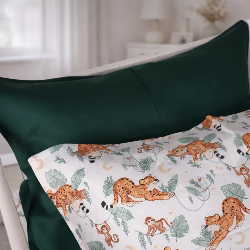 Комплект постельного белья Сатин LITTLE KIDS Kids Time 22-1420 Little Jungle Friends - 5