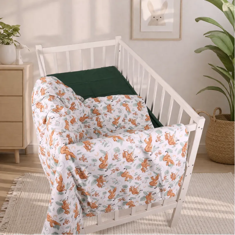 Комплект постельного белья Сатин BABY Kids Time 22-1420 Little Jungle Friends Фото - 6