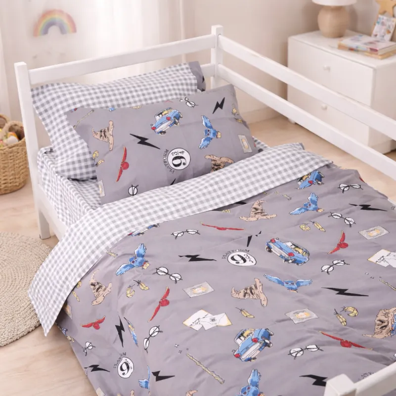 Комплект постельного белья JUNIOR Poplin Line Kids 08 Harry Potter - 6