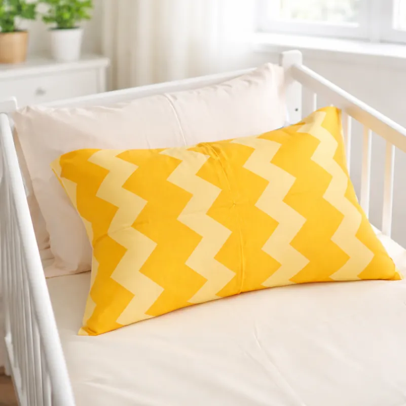 Комплект постельного белья Сатин LITTLE KIDS 22-1406 Yellow Waves - 4