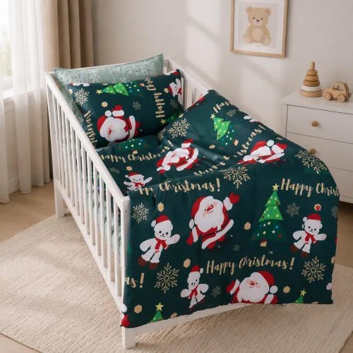 Комплект постельного белья Бязь LITTLE KIDS 17-0677 Merry Moments