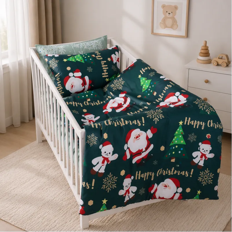 Комплект постельного белья Бязь LITTLE KIDS 17-0677 Merry Moments