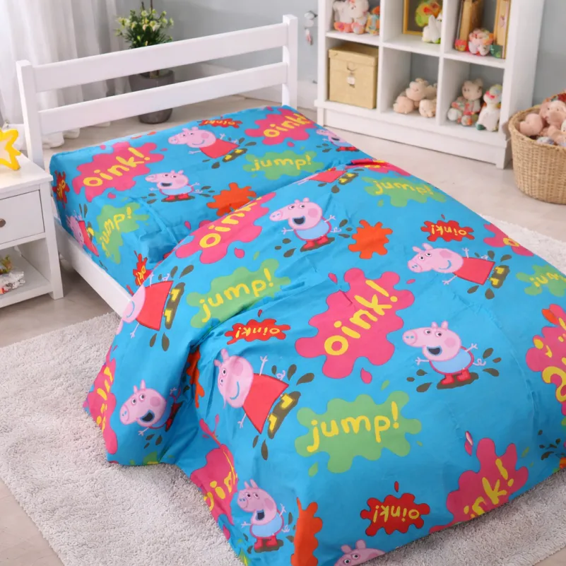 Комплект постельного белья Детский Бязь Kids Time 17-0507 Peppa - 2