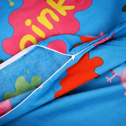Підковдра дитяча Бязь Kids Time 17-0507 Peppa - 5