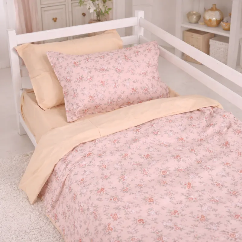 Комплект постельного белья Сатин LITTLE KIDS 22-1397 Floral Elegance - 6