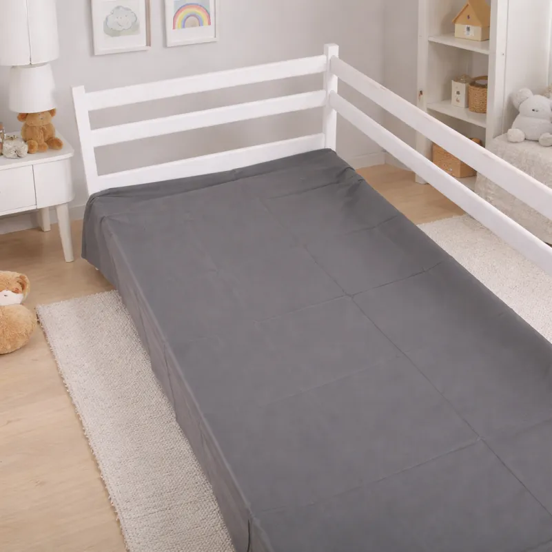 Комплект постельного белья Сатин JUNIOR Kids Time 22-1402 Silvery Cats - 8