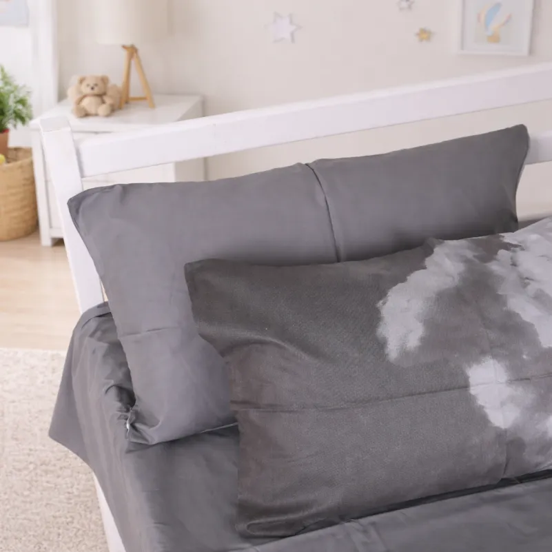 Комплект постельного белья Сатин JUNIOR Kids Time 22-1402 Silvery Cats - 5