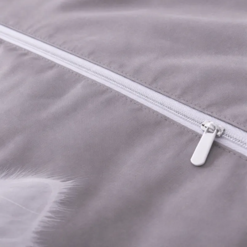 Комплект постельного белья Сатин JUNIOR Kids Time 22-1402 Silvery Cats - 9