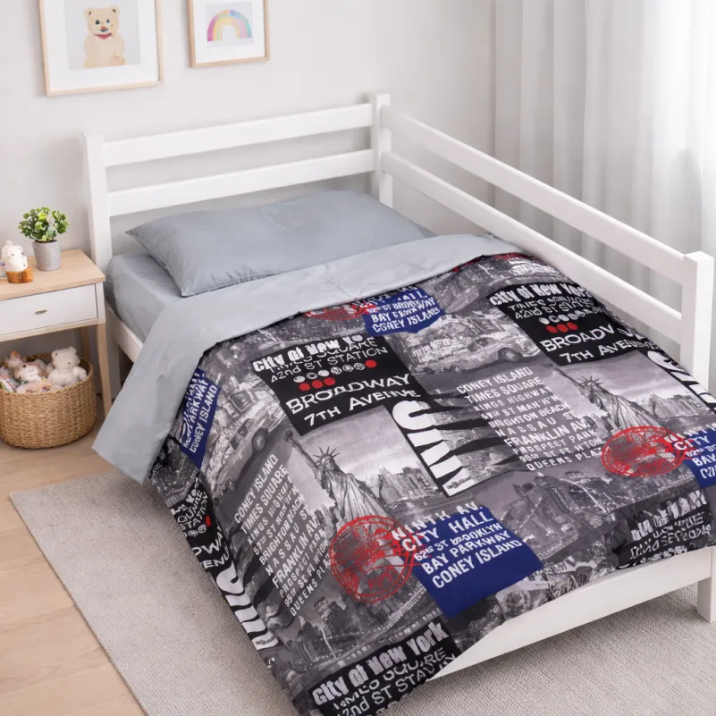 Комплект постельного белья Ranforce Elite TEENAGER 17-0034 Celeste - 6