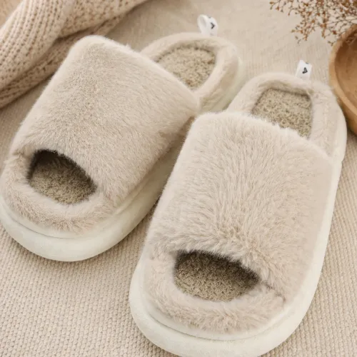 Тапочки "Warm Haven" beige - 2