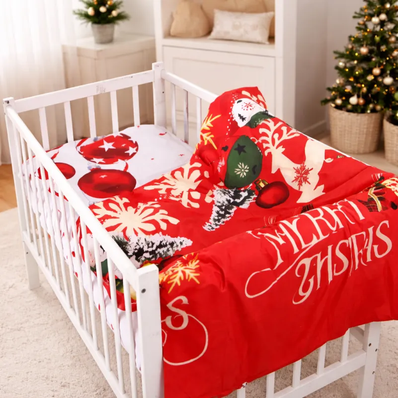 Комплект постельного белья Бязь LITTLE KIDS 17-0878 Red Miracle - 8