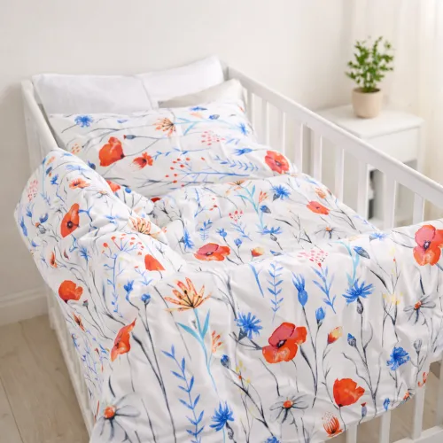 Комплект постельного белья Ranforce Elite BABY 17-0814 Poppies - 1